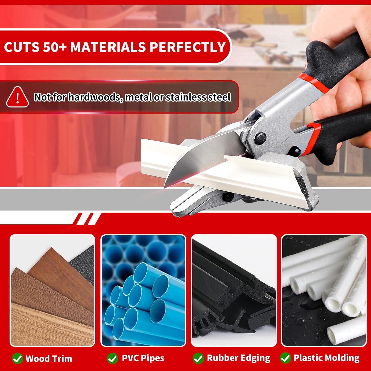 Cortadora de Inglete OOMDMI con 12 Cuchillas de Acero Inoxidable