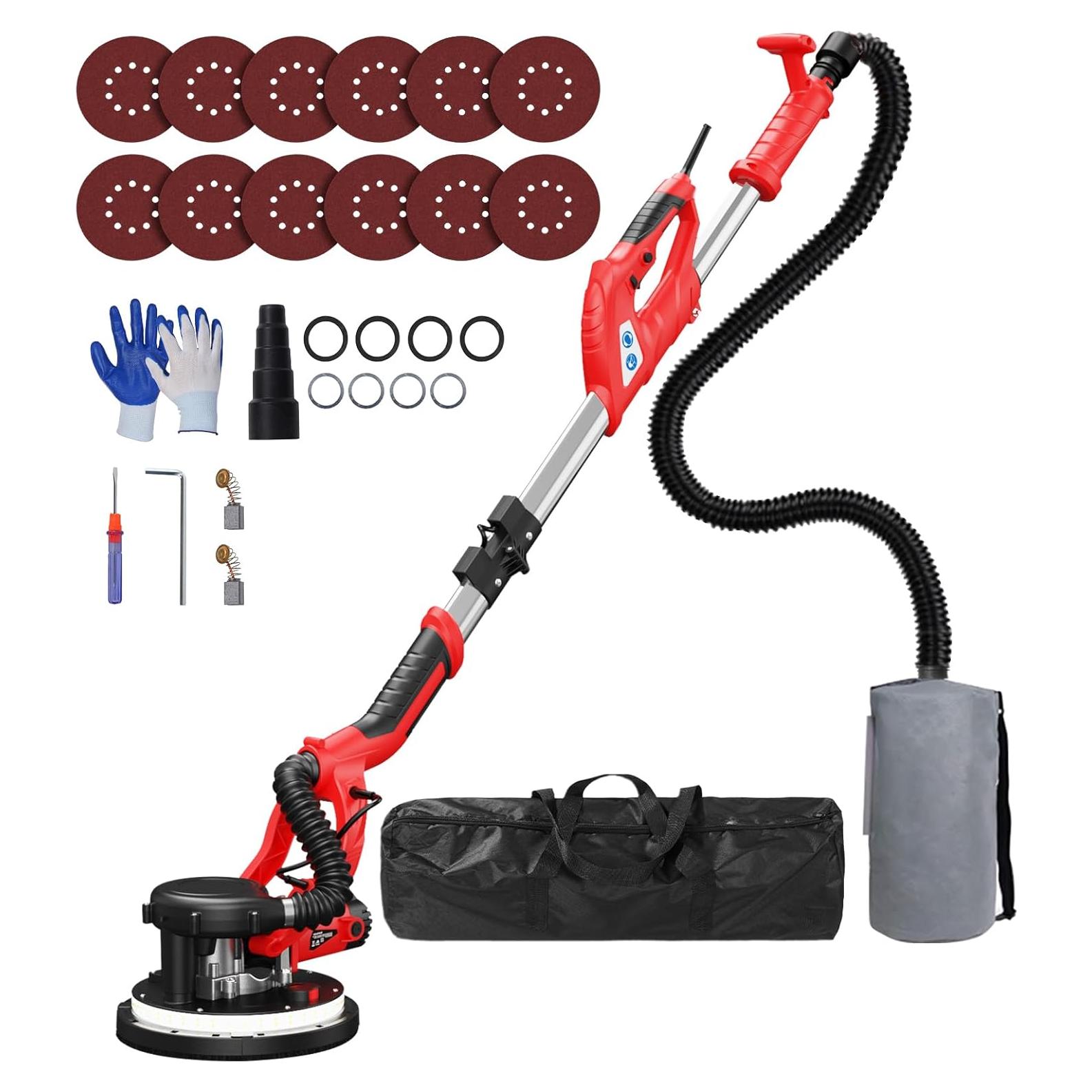 Lijadora de Drywall IMQUALI 8A 950W 7 Velocidades 800-1800RPM