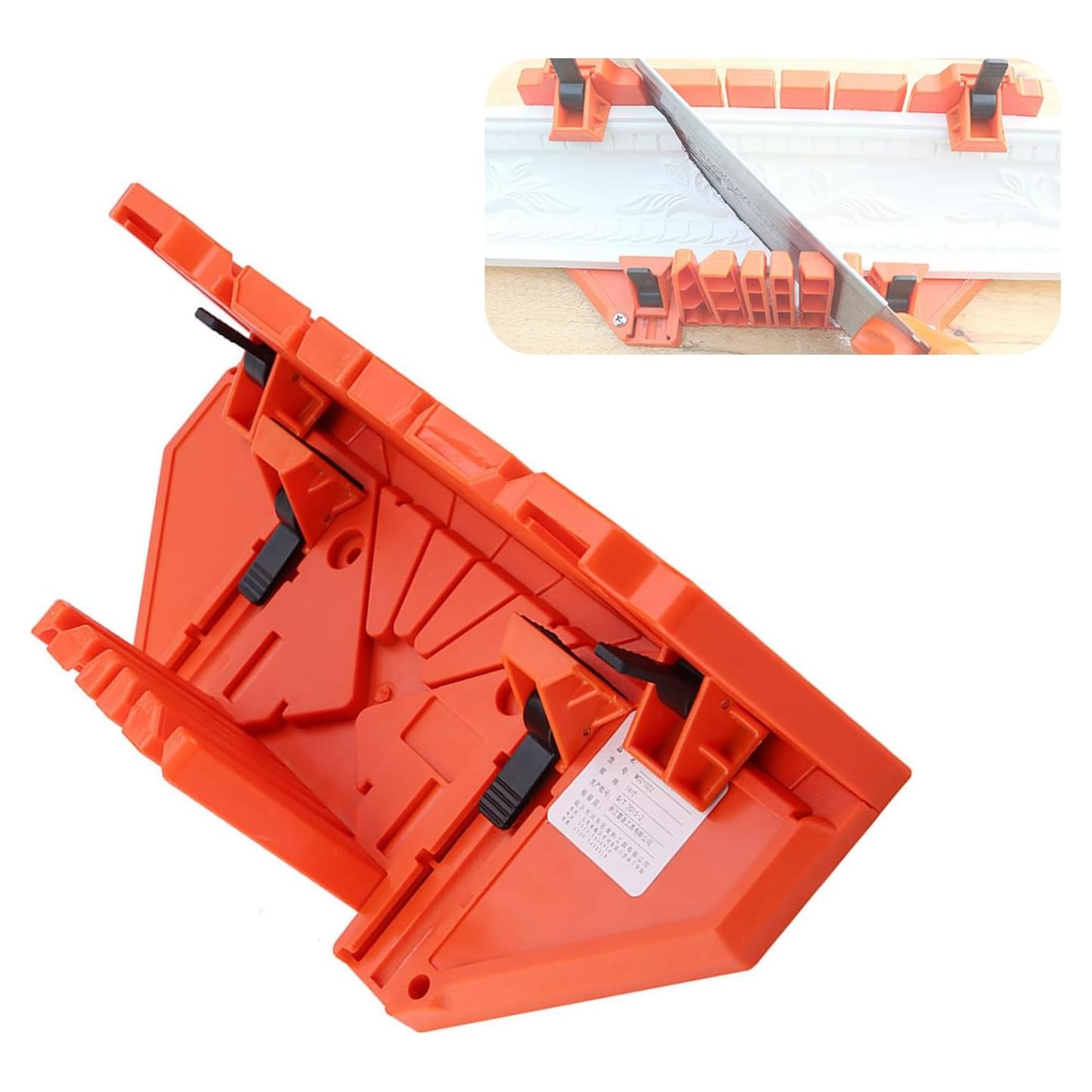 Caja de Mitre FAUOSWUK 35.5cm con Guía de Corte Preciso