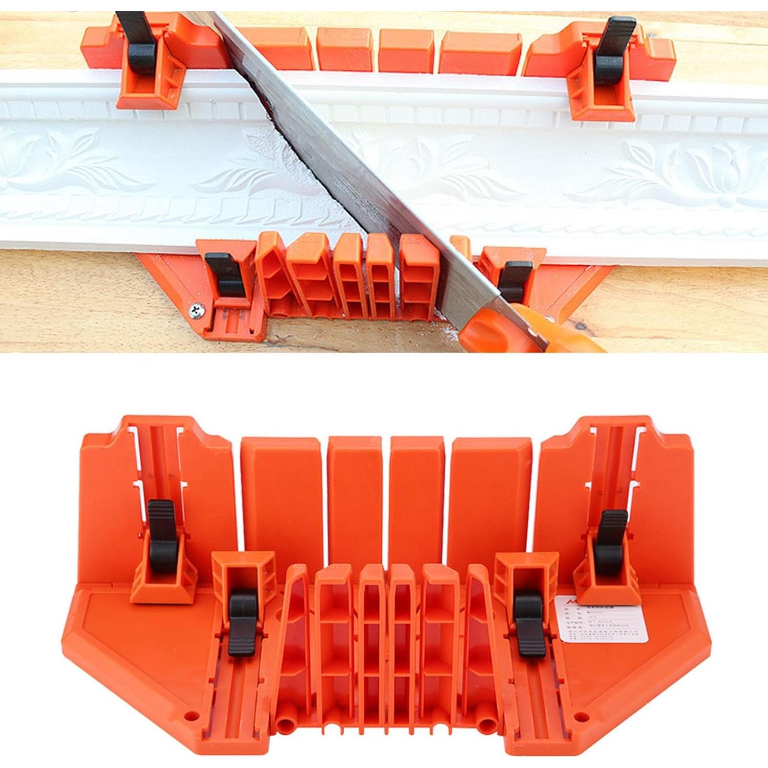 Caja de Mitre FAUOSWUK 35.5cm con Guía de Corte Preciso