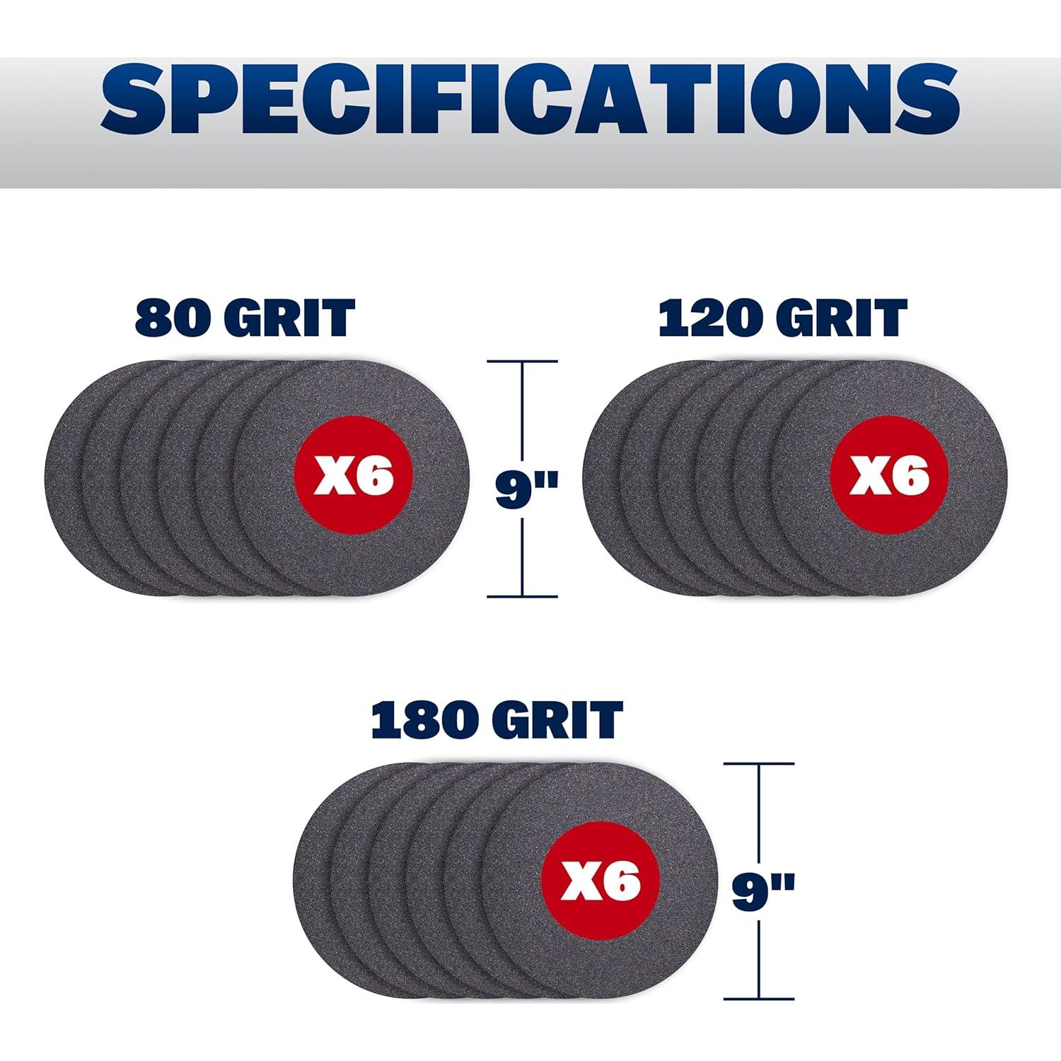 Lijadora Radial Plegable WAL-BOARD TOOLS DTKRS2, 9" con 18 Discos de Lija