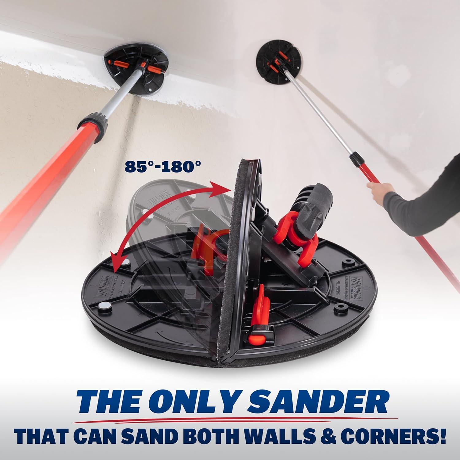 Lijadora Radial Plegable WAL-BOARD TOOLS DTKRS2, 9" con 18 Discos de Lija