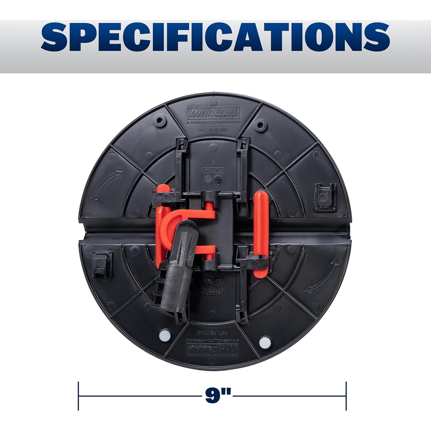 Lijadora Radial Plegable WAL-BOARD TOOLS DTKRS2, 9" con 18 Discos de Lija