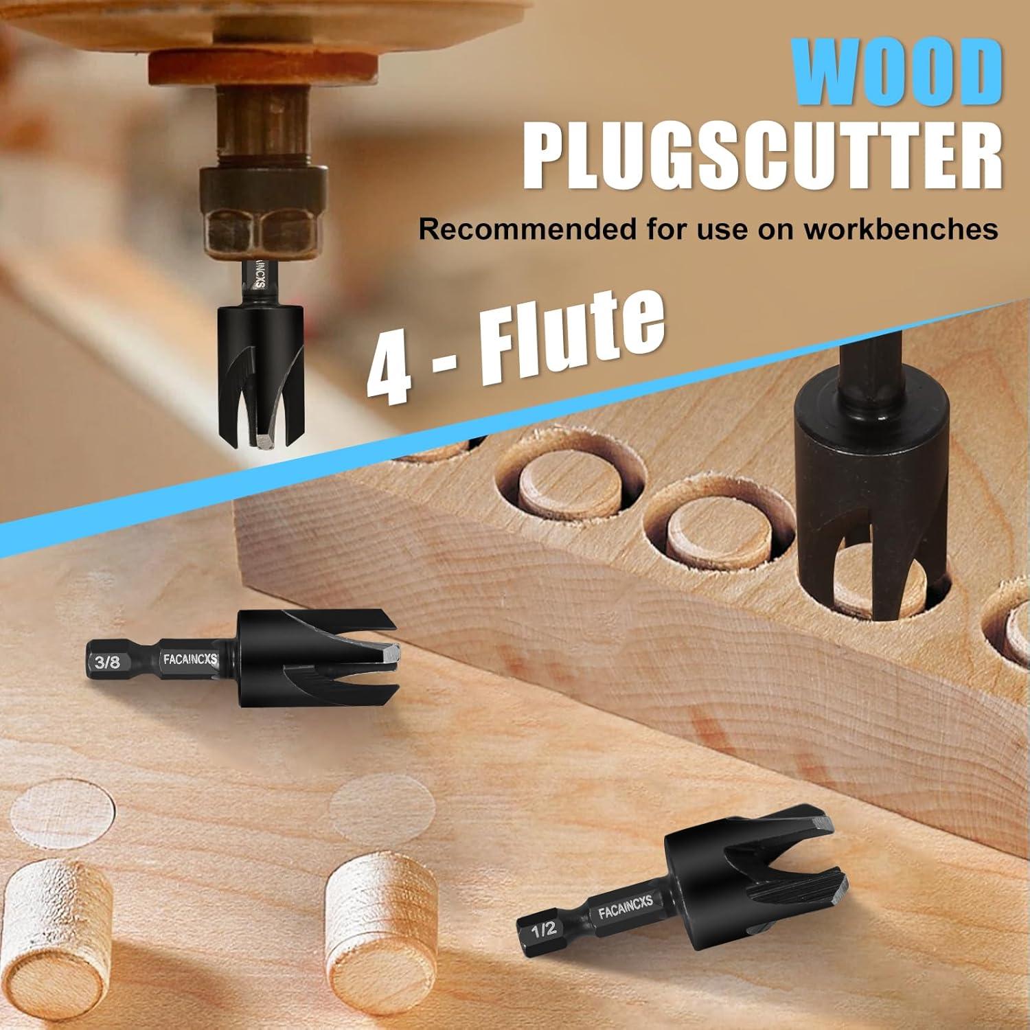 Juego de Brocas Avellanadas para Madera 16 PCS FACAINCXS