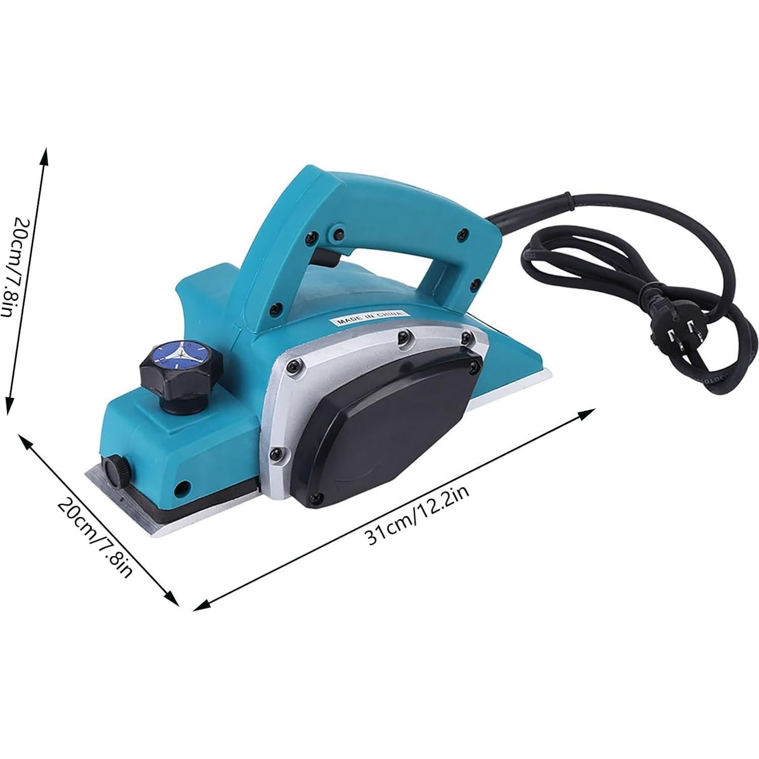 Cepillo Eléctrico GOTOTOP 800W 13000-16000RPM 1mm Carpintería