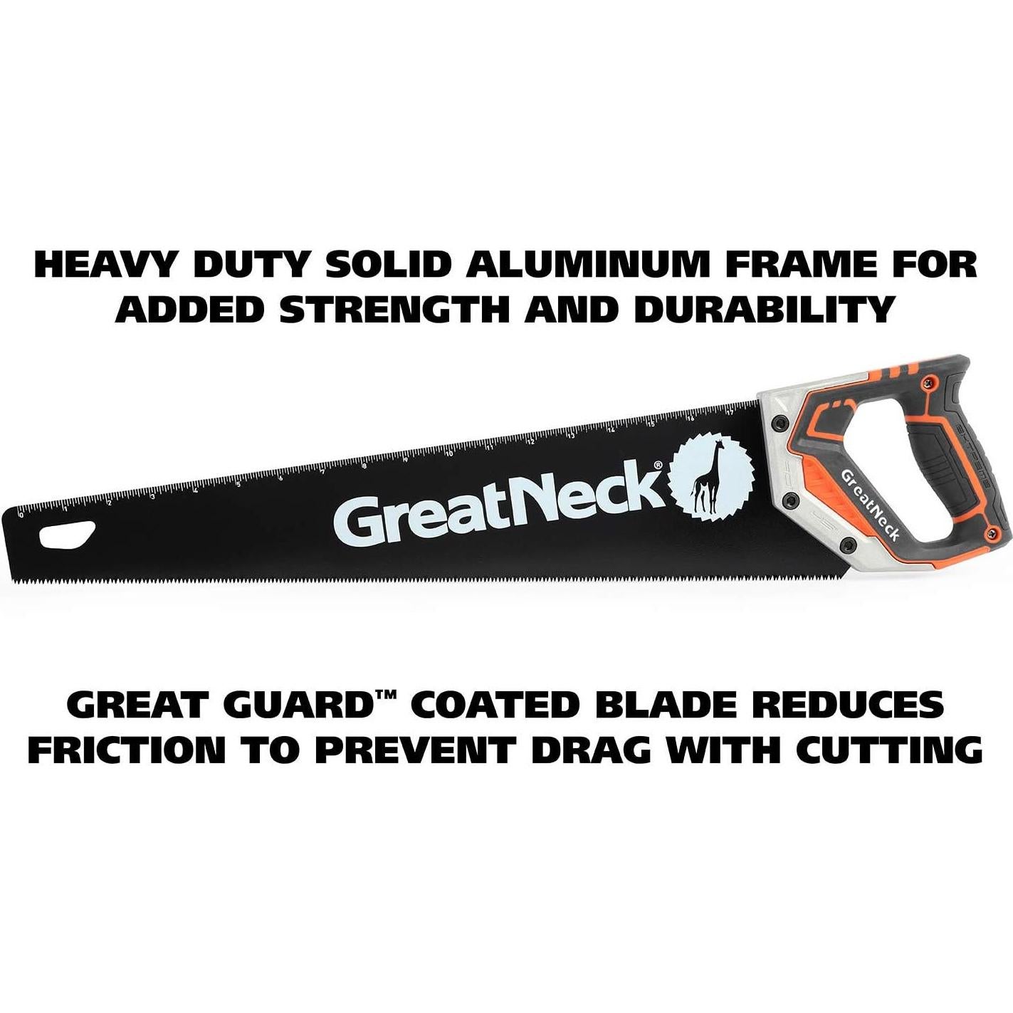 Sierra de Mano GreatNeck 74004 50.8 cm Dientes de Triple Bisel