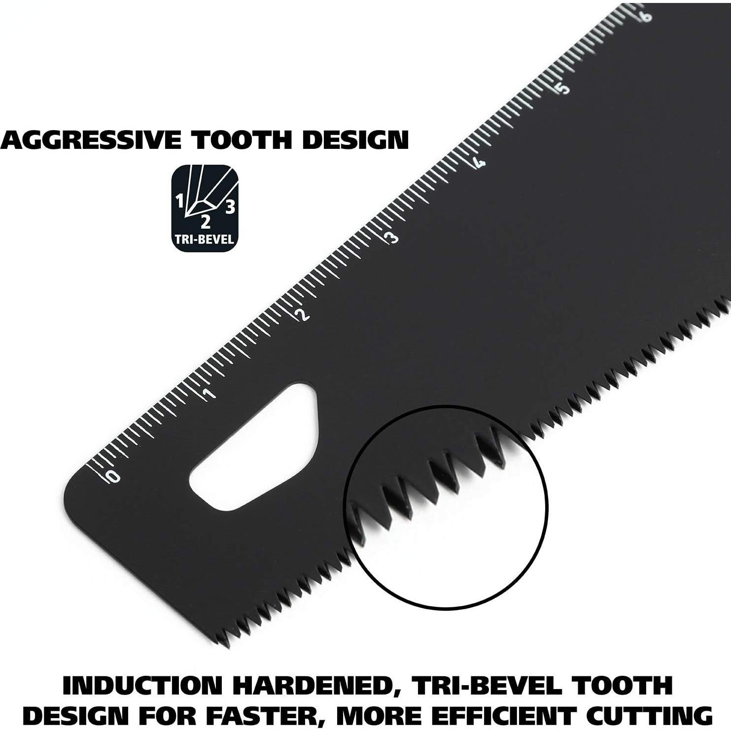 Sierra de Mano GreatNeck 74004 50.8 cm Dientes de Triple Bisel