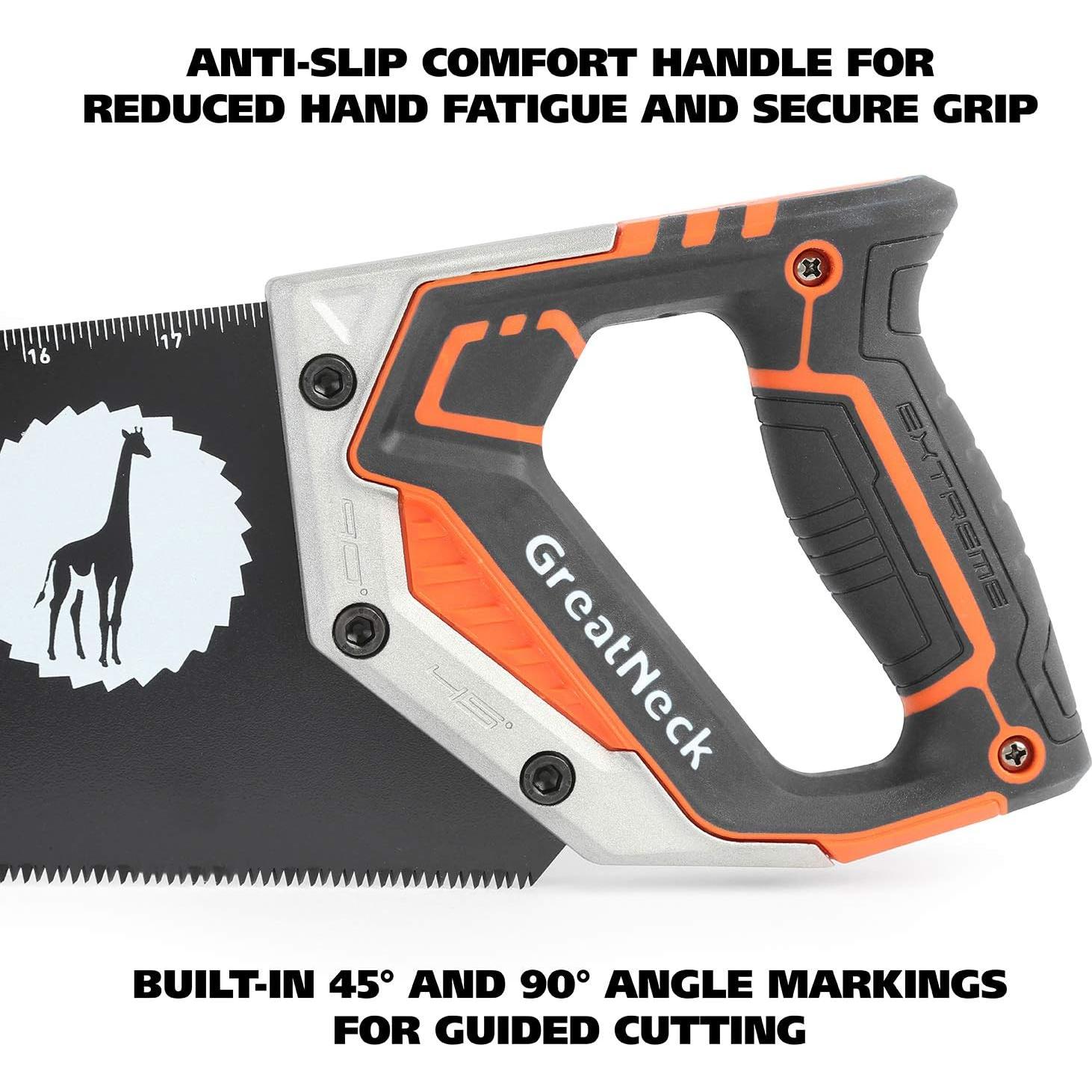 Sierra de Mano GreatNeck 74004 50.8 cm Dientes de Triple Bisel