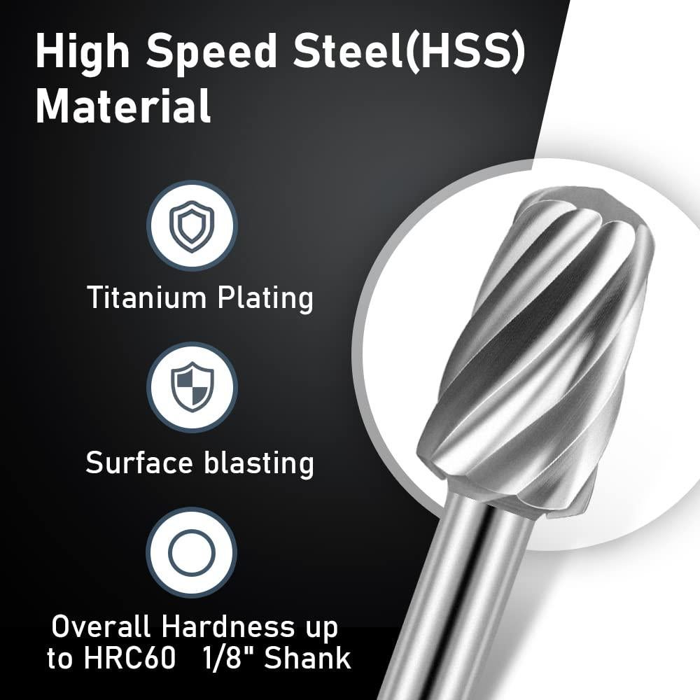 Juego de Brocas de Grabado HSS 20 PZS 3mm para Carpintería DIY