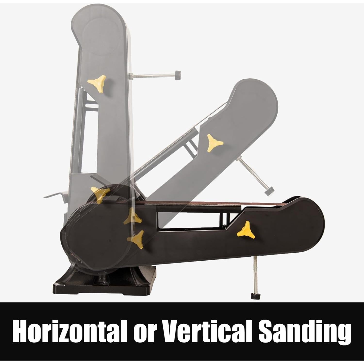 Lijadora de Banda y Disco KFMK 2"x42" 1/2HP 3.5A Eléctrica