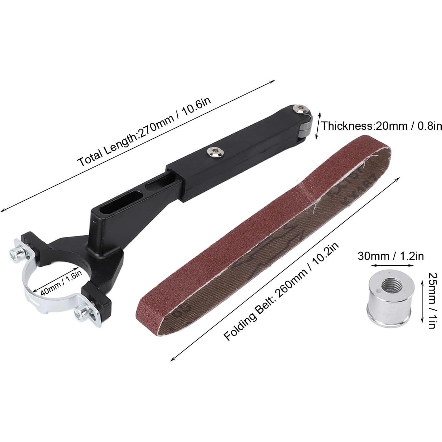 Adaptador Lijadora de Banda para Molinillo de Ángulo 100