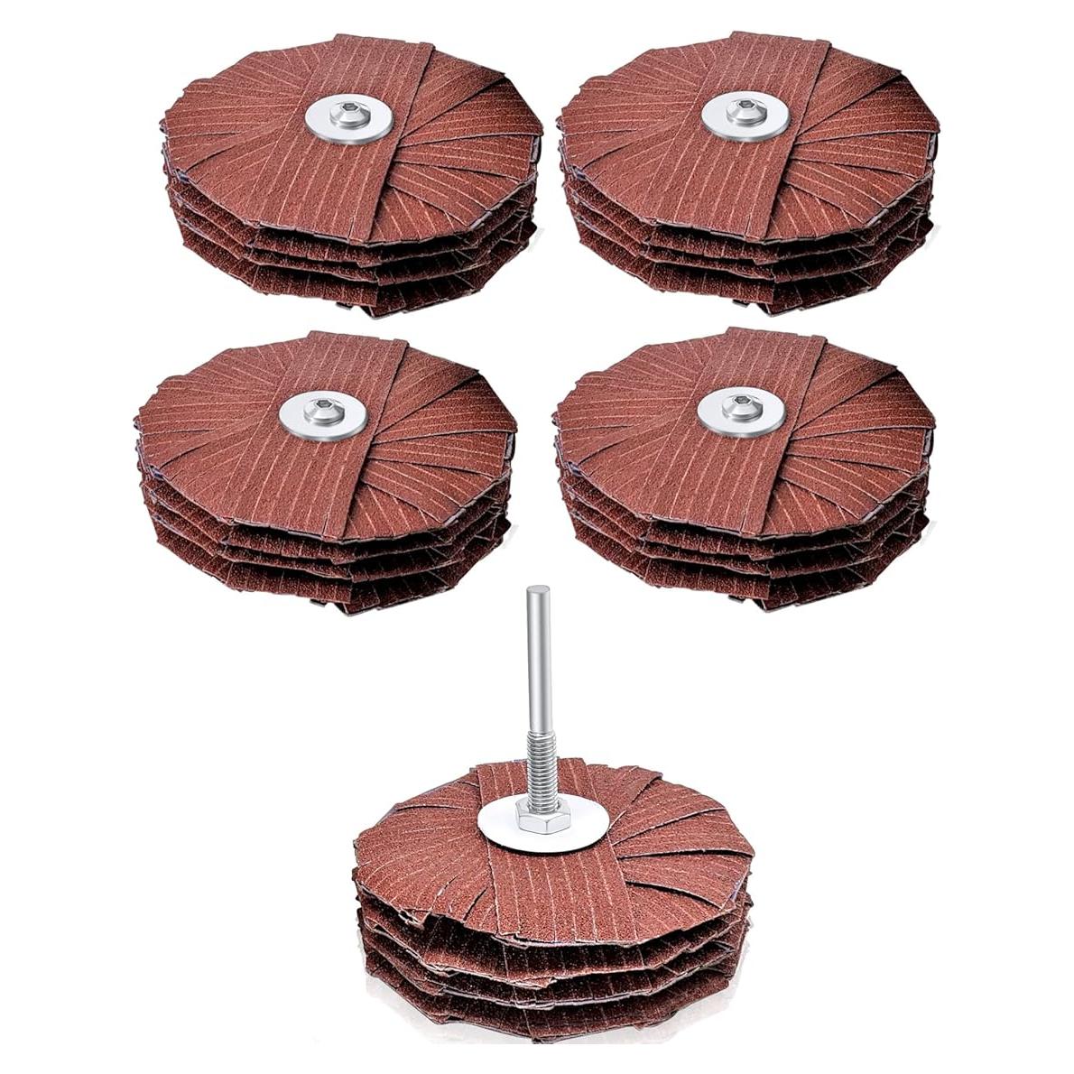 Kit de Mopa de Lijado 4" LINE10 Tools - 5 Ruedas 80 Granos