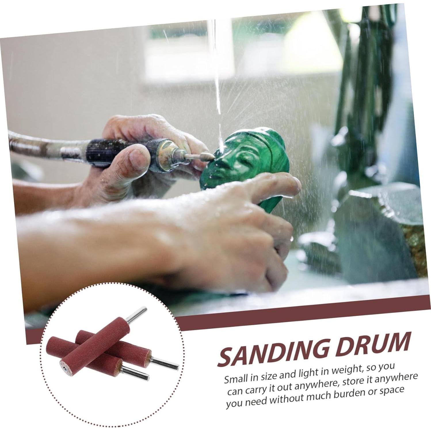 Kit de Lijado Uonlytech 3 Piezas para Taladro - Grano 240