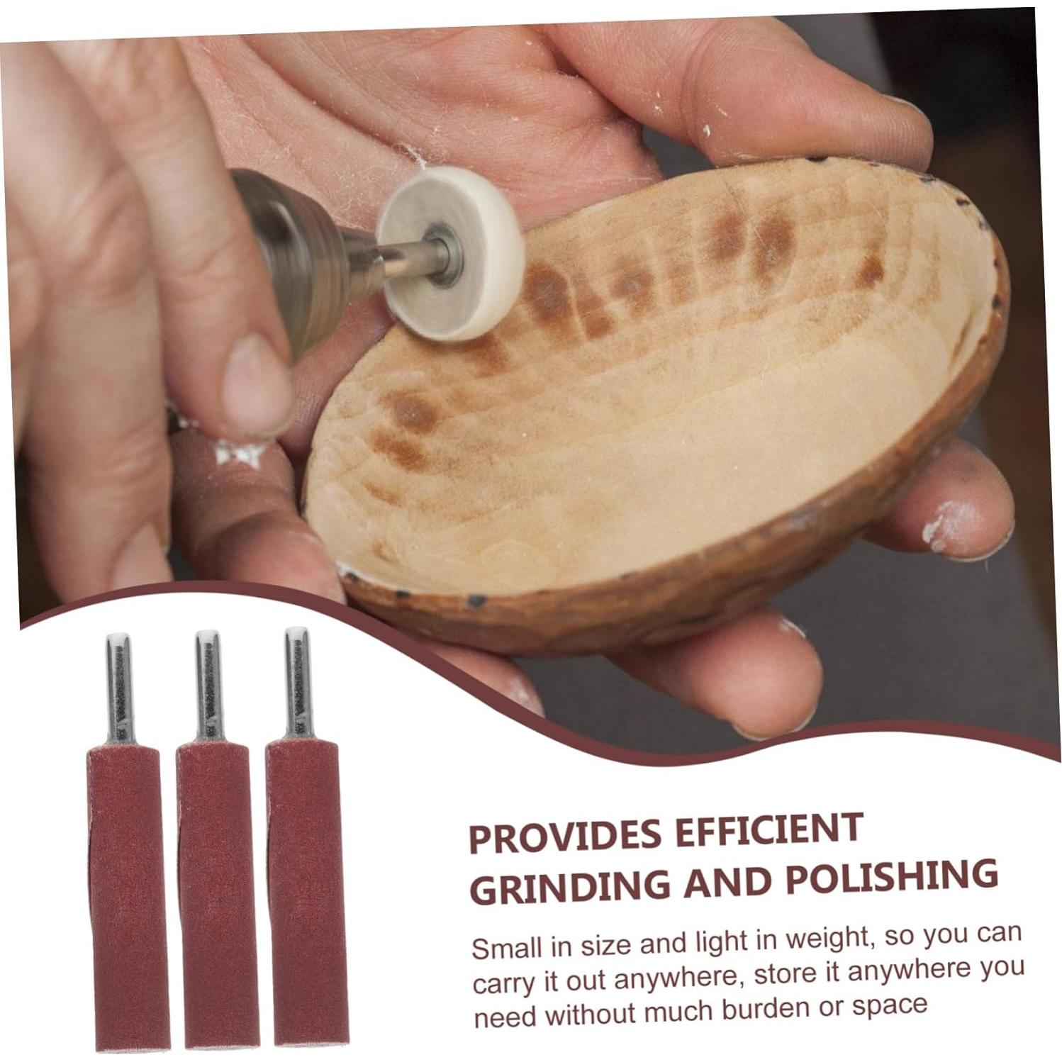 Kit de Lijado Uonlytech 3 Piezas para Taladro - Grano 240