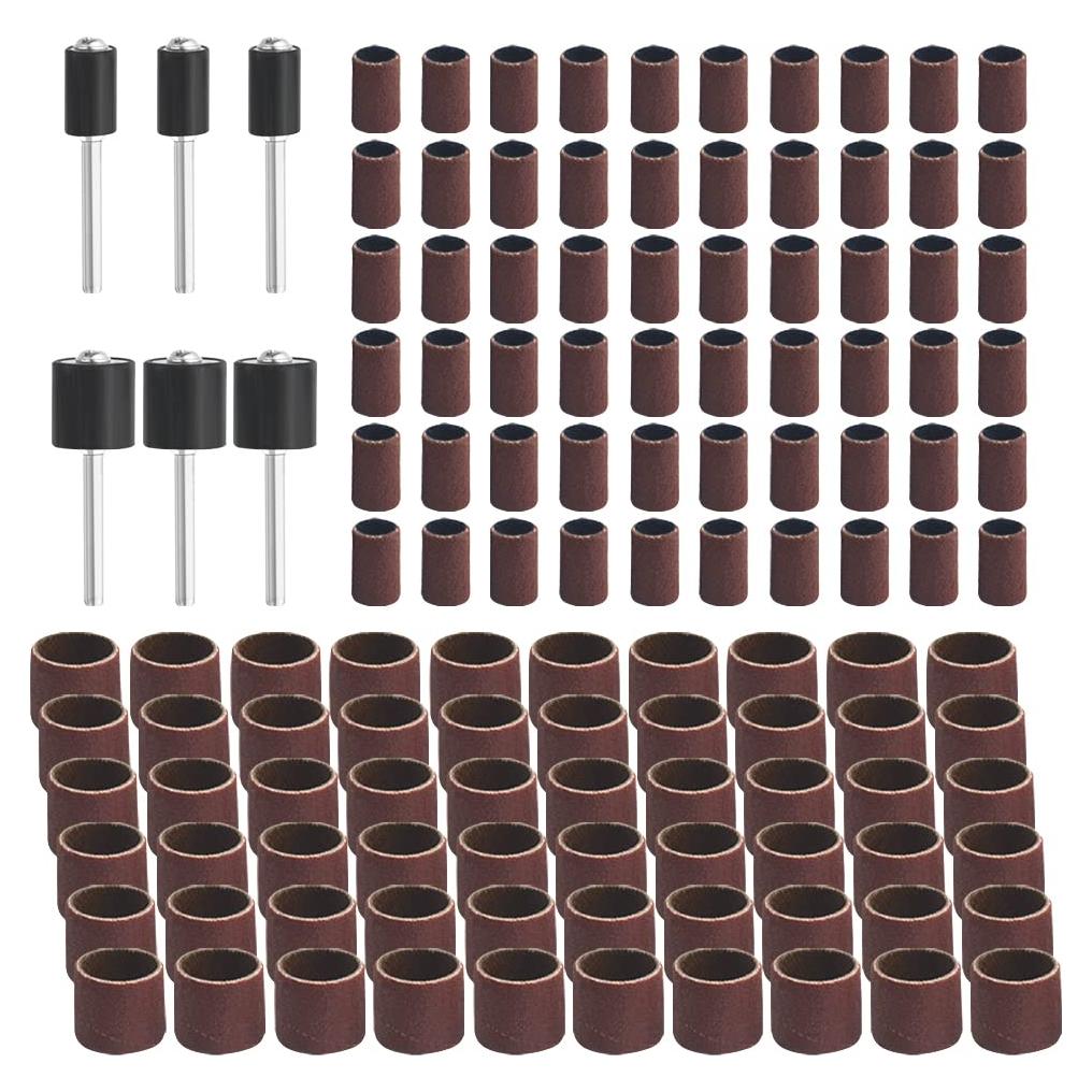 Juego de Lijadoras de Tambor WMYCONGCONG 120 Pcs 240 Granos