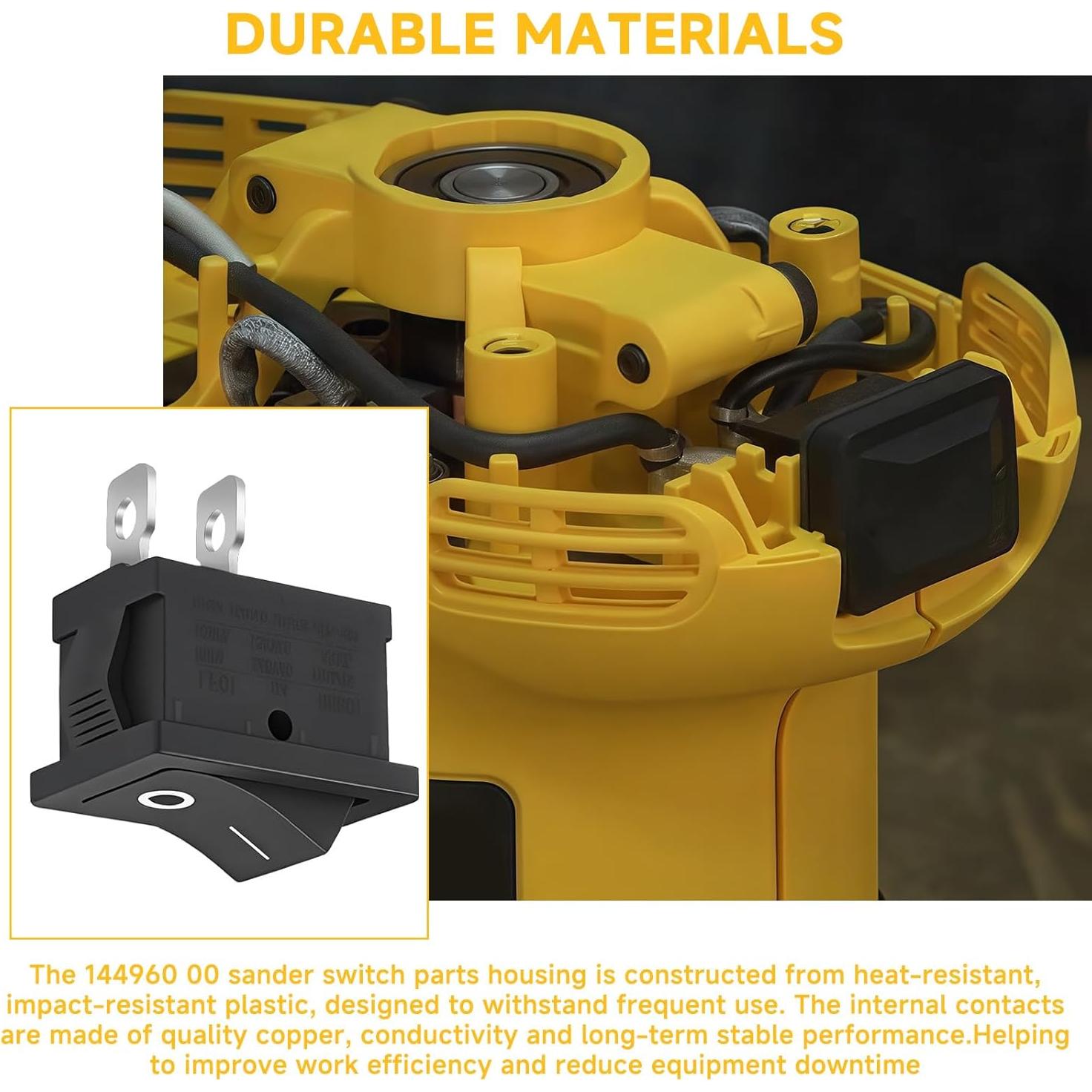 Interruptor On-Off 144960-00 Cutetool para Lijadoras DeWalt