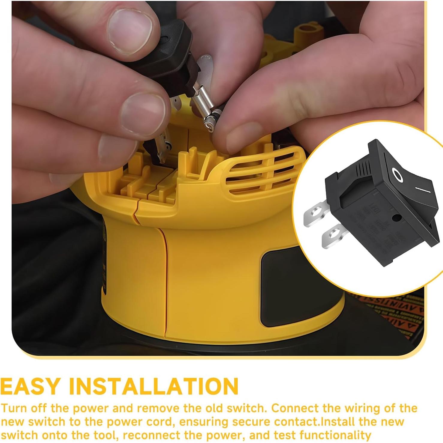 Interruptor On-Off 144960-00 Cutetool para Lijadoras DeWalt