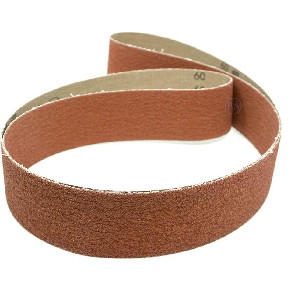 Banda de Lijado Cerámica 2" x 72" Benchmark Abrasives - 80 Grano, Paquete de 6