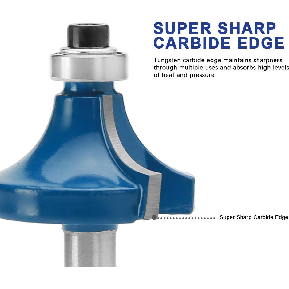 Kit de Puntas de Router Renekton 15 Piezas Carburo Tungsteno