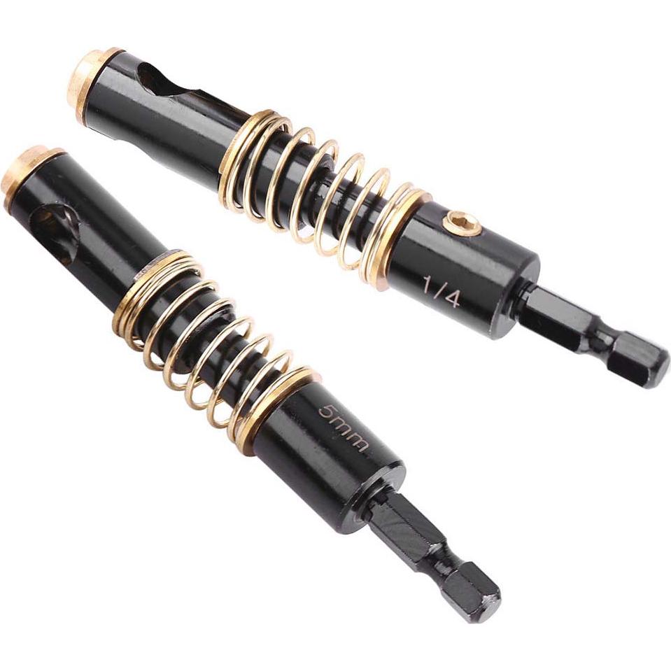 Juego de Brocas Auto-Centrantes Yakamoz 2Pcs 5mm 6.35mm