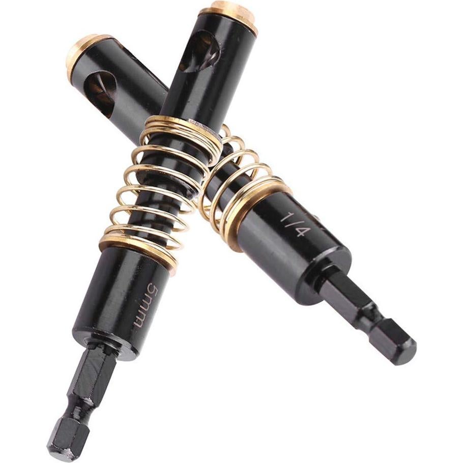 Juego de Brocas Auto-Centrantes Yakamoz 2Pcs 5mm 6.35mm