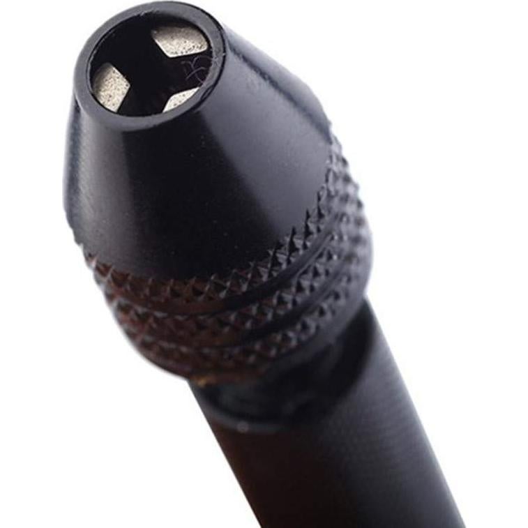 Taladro Manual KINGFOREST con 20 Brocas de Precisión 0.8-3mm