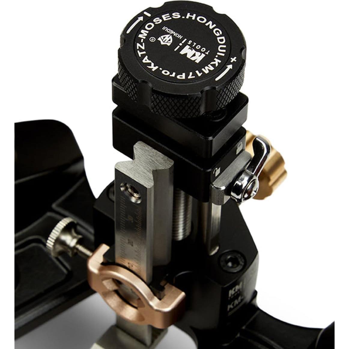 Ruta Plana HONGDUI KM-17 Pro con Cuchillas Intercambiables