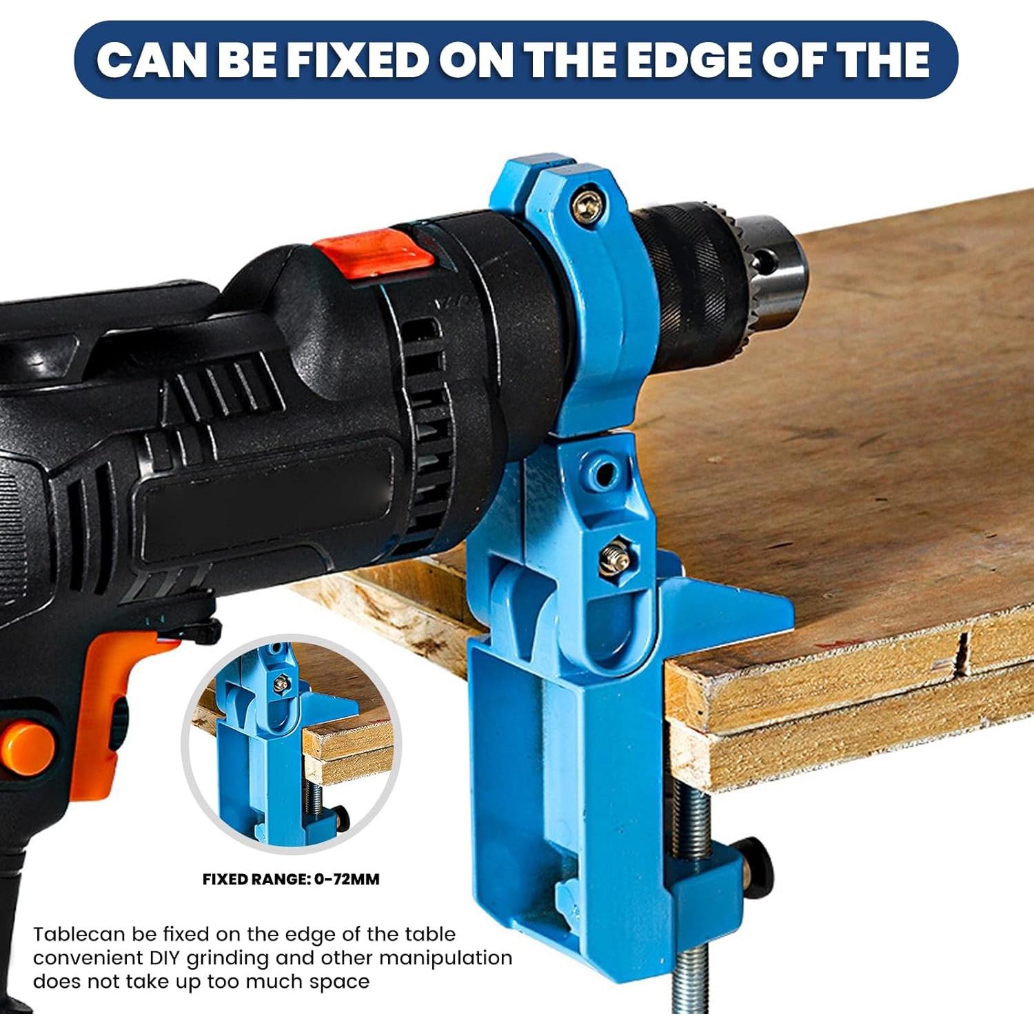 Soporte de Taladro Ajustable Topyond 360° Aleación Aluminio