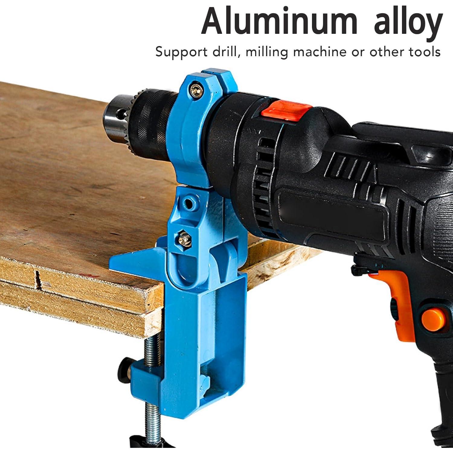 Soporte de Taladro Ajustable Topyond 360° Aleación Aluminio