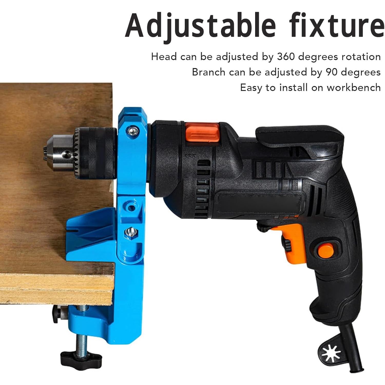 Soporte de Taladro Ajustable Topyond 360° Aleación Aluminio