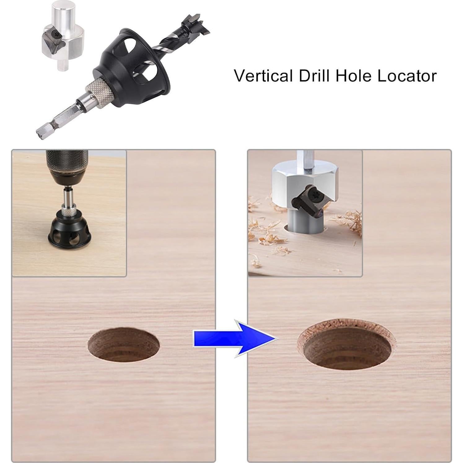 Localizador de Perforación Vertical Fabater 20mm Aluminio