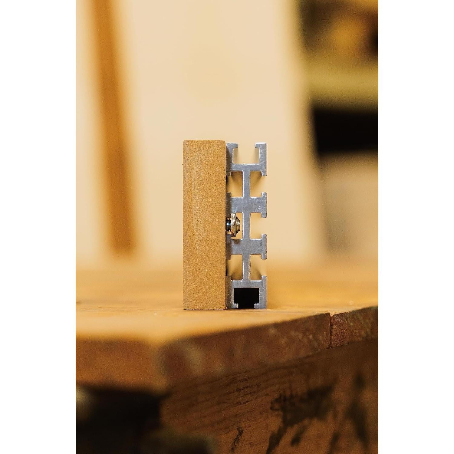 T-Track de Aluminio Anodizado Woodhaven 4460 152.4 cm