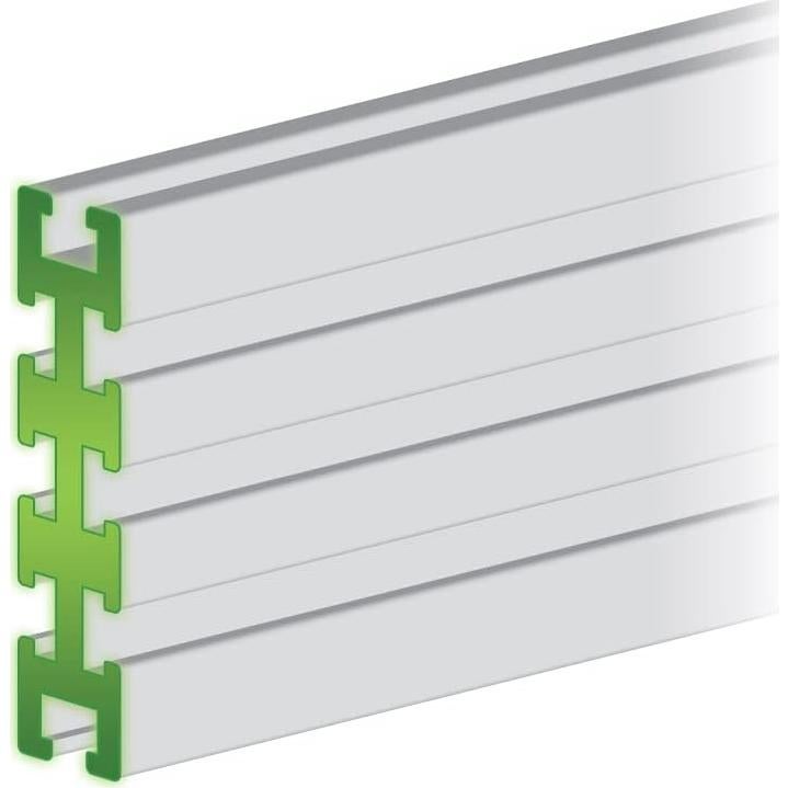 T-Track de Aluminio Anodizado Woodhaven 4460 152.4 cm