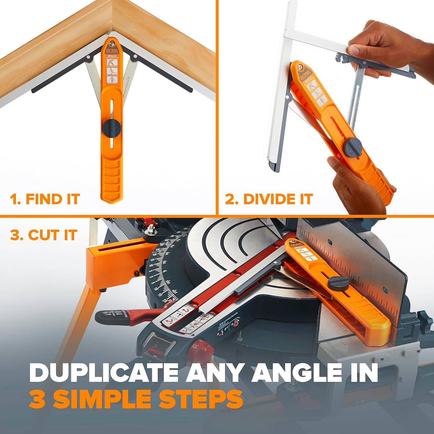 Duplicador de Ángulo BORA MiteriX 27.94 cm Aluminio