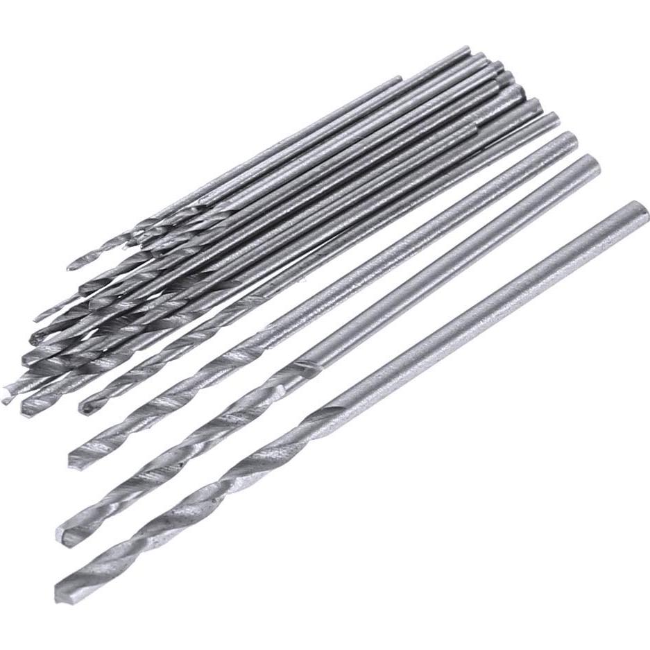 Juego de Brocas Mini Micro Mesee 20 Piezas 0.3-1.6mm HSS