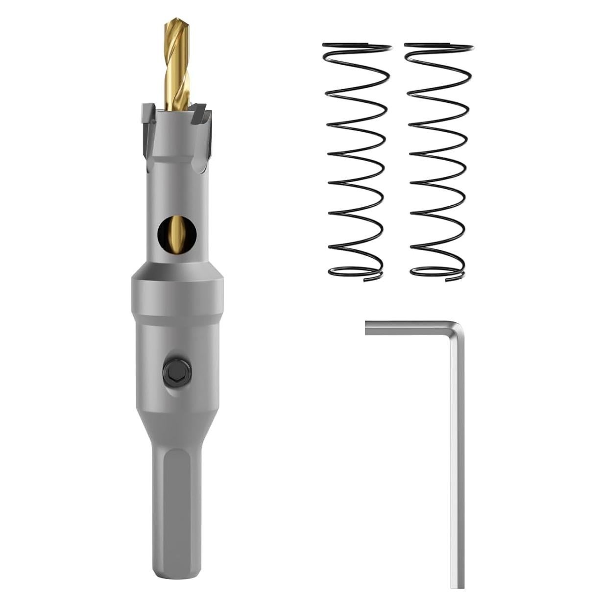 Sierra de Perforación de Carburo CSOOM 13mm para Metal y Madera