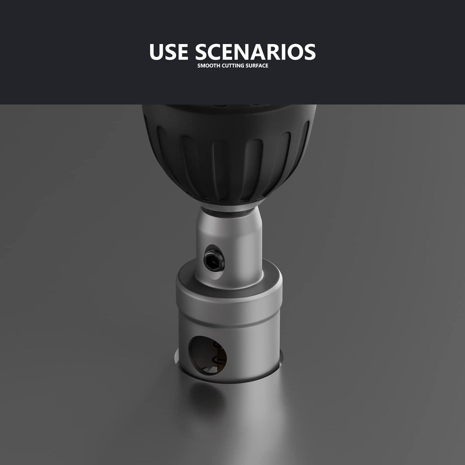 Sierra de Perforación de Carburo CSOOM 13mm para Metal y Madera