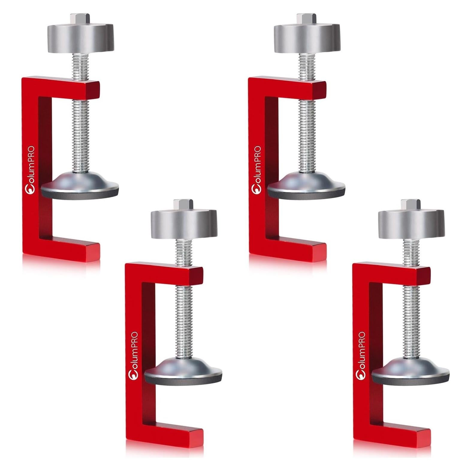 4 C-Clamps ColumPRO 5cm para Carpintería y Soldadura