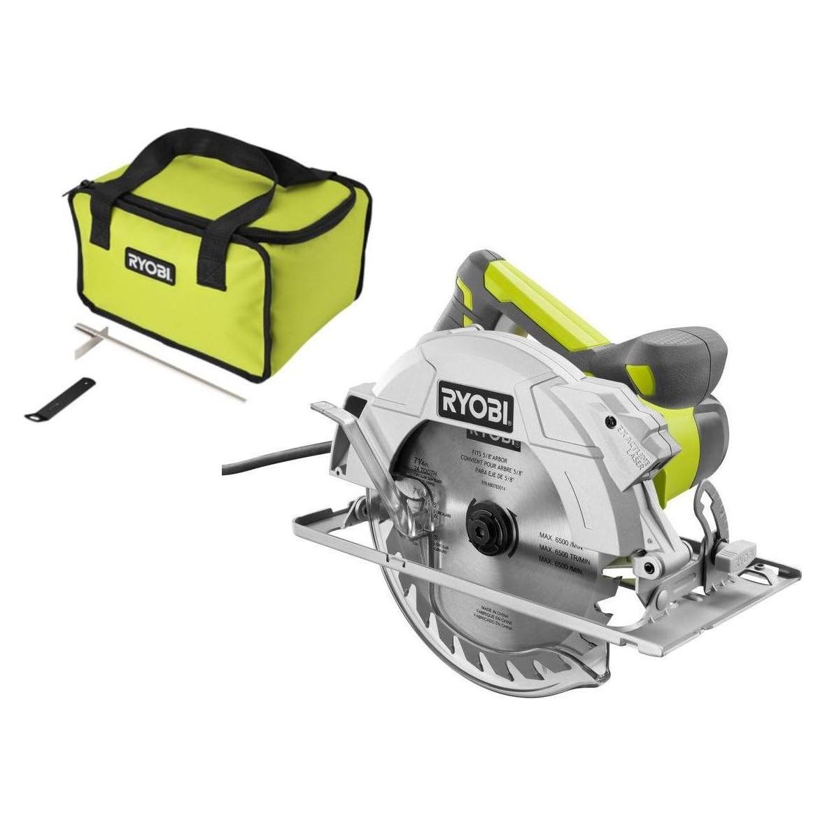 Sierra Circular RYOBI 13 Amp 7-1/4" (18.42 cm) Eléctrica