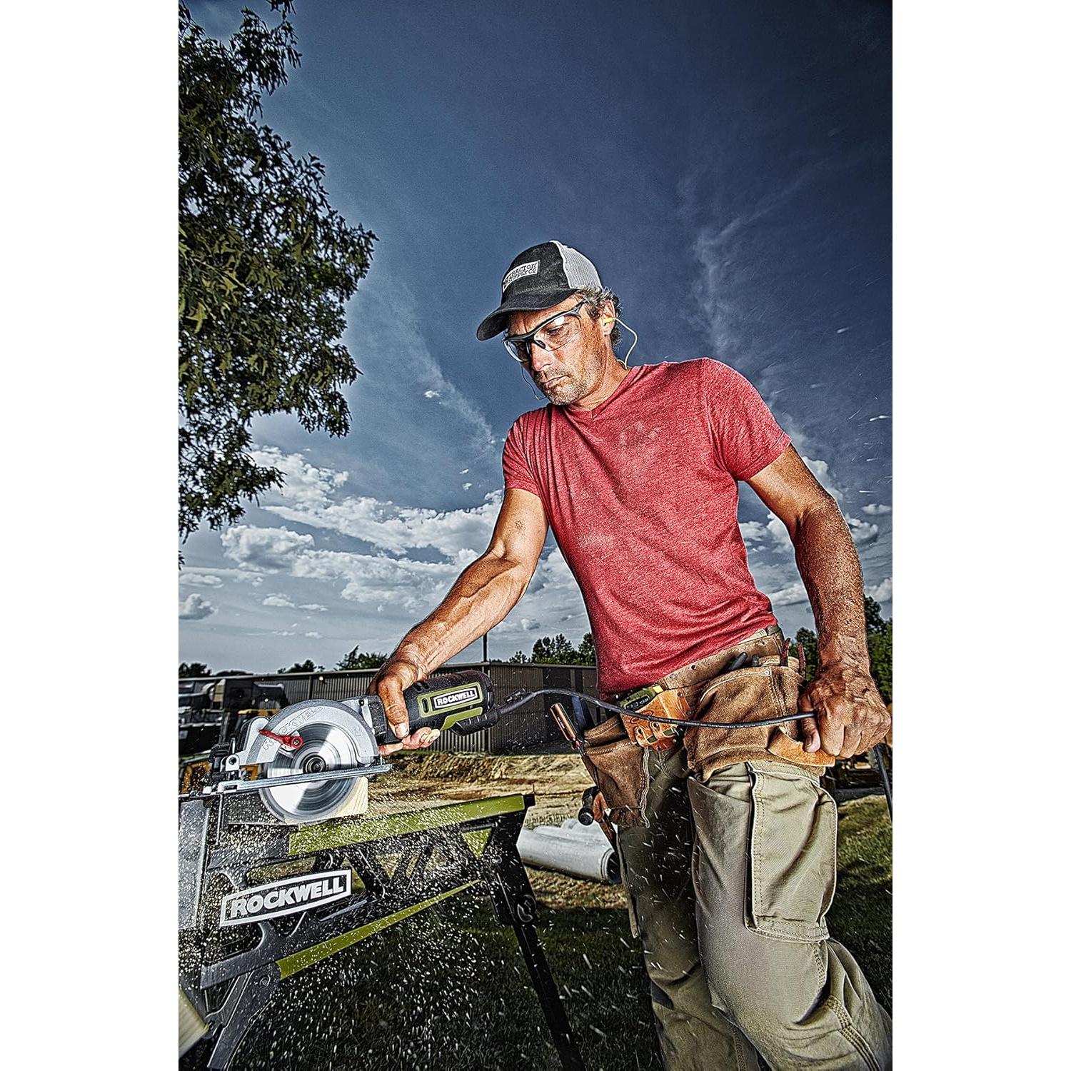 Sierra Circular Compacta Rockwell RK3441K 5" 600W 3500 RPM