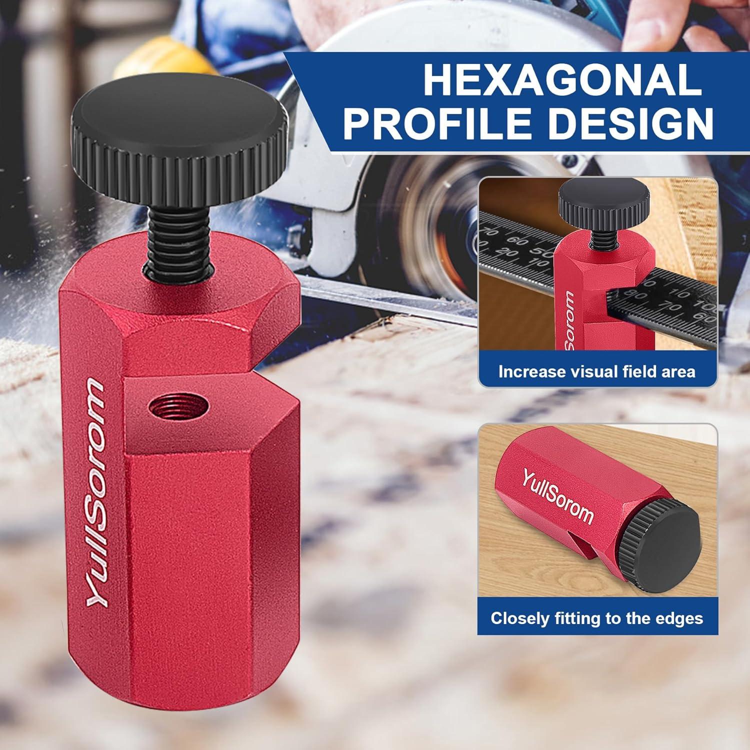 Calibradores de Escalera Altos YullSorom Kit Rojo - Aluminio