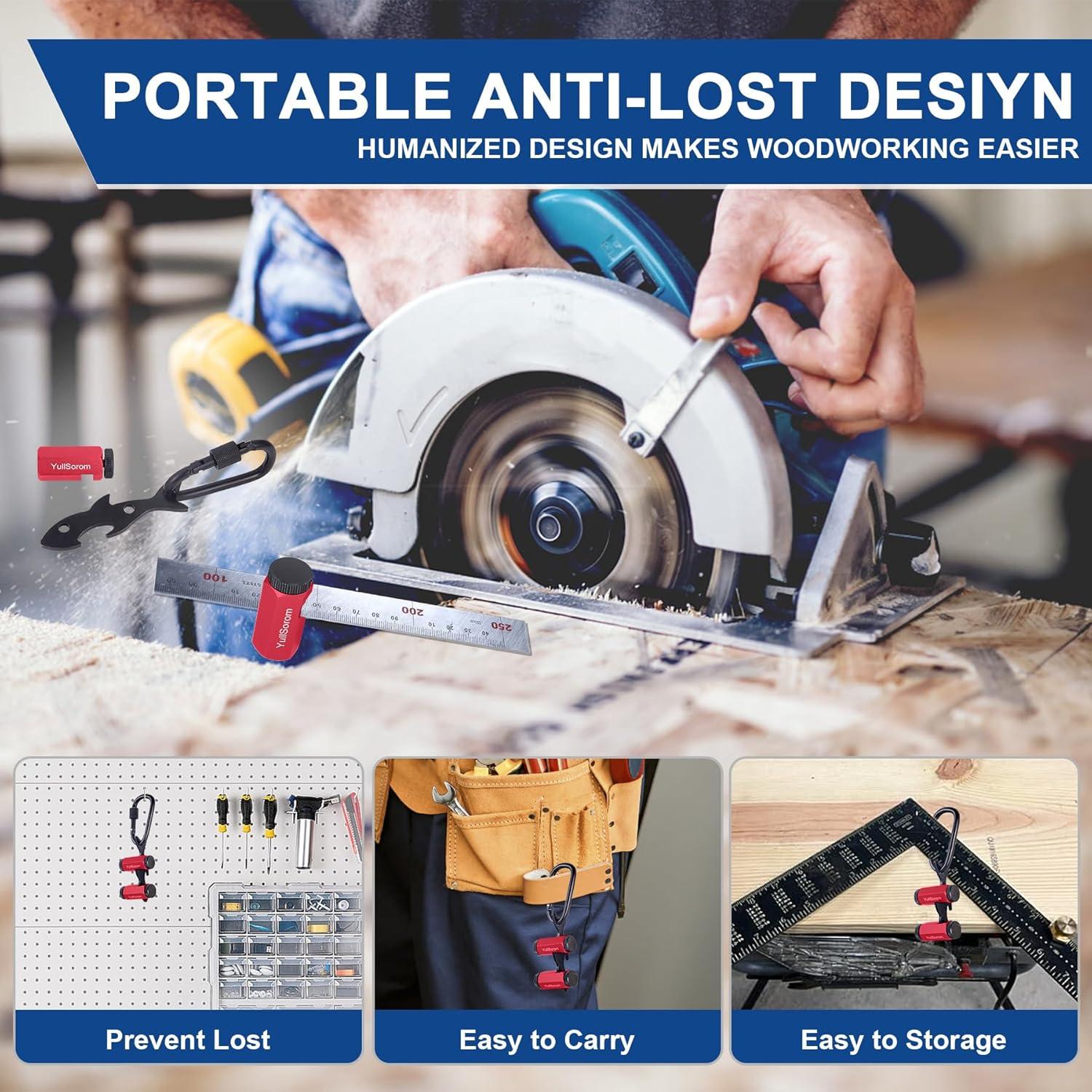 Calibradores de Escalera Altos YullSorom Kit Rojo - Aluminio