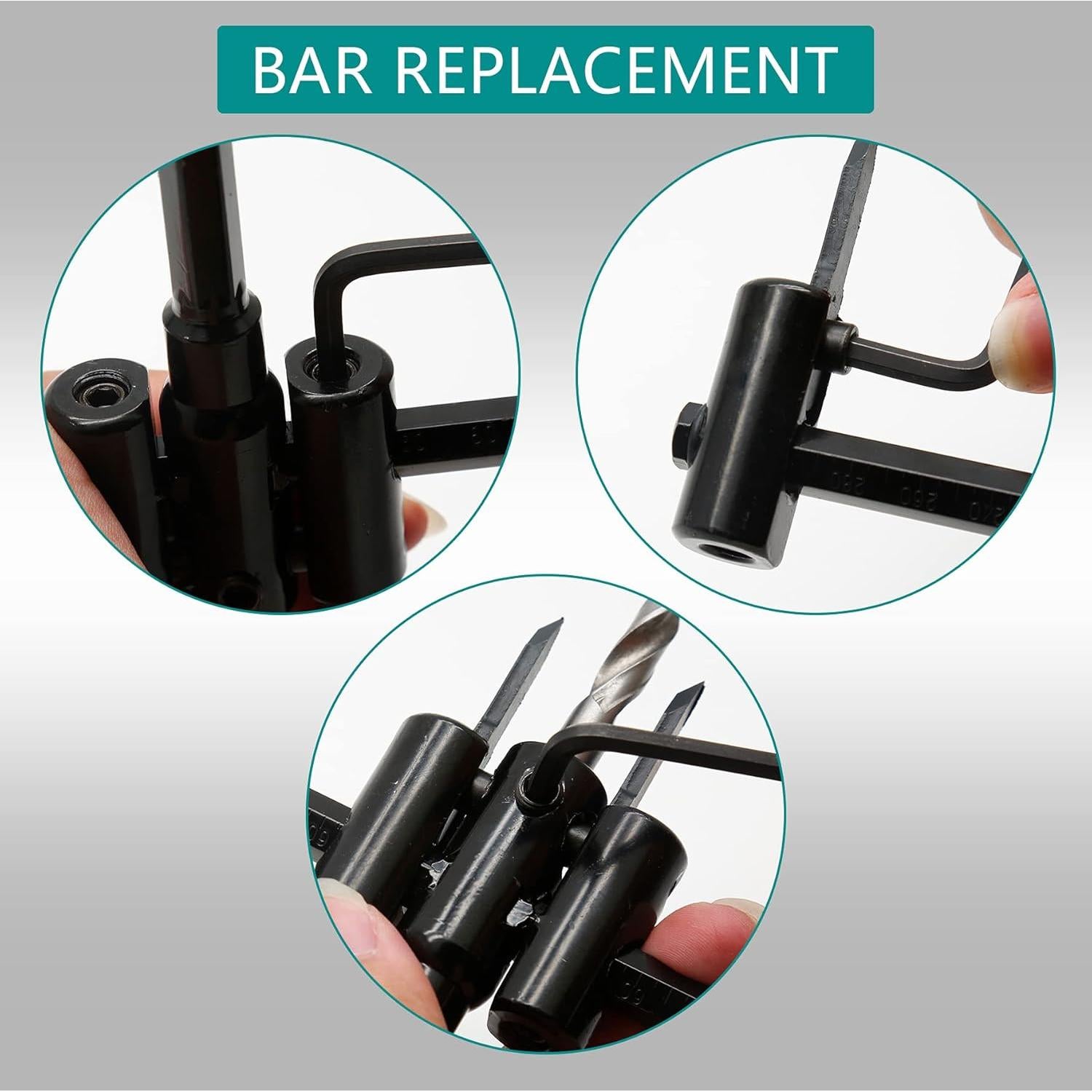 Sierra de Agujero Ajustable Seimneire 30-300mm para Madera