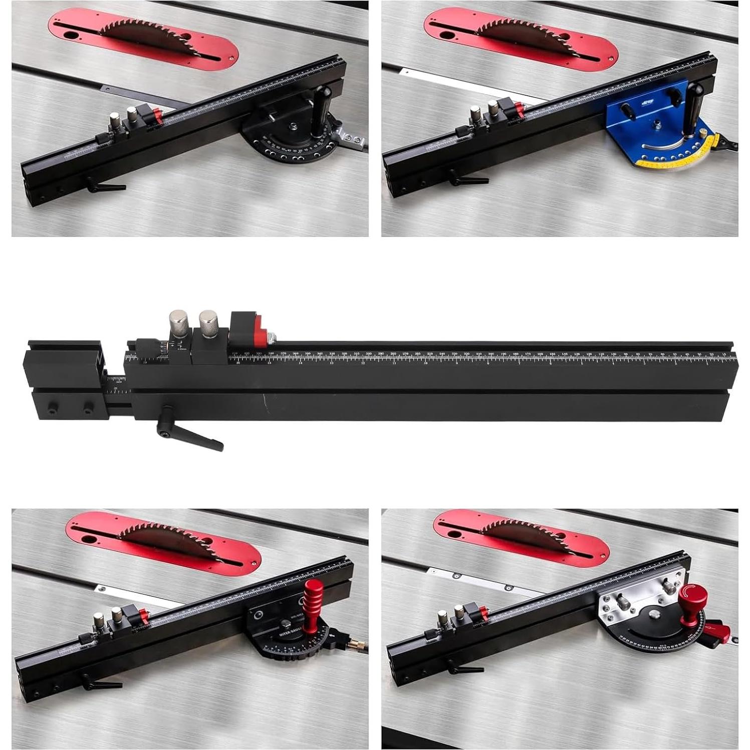 Cerca de Inglete Telescópica Hyuduo 560-950 mm Aluminio