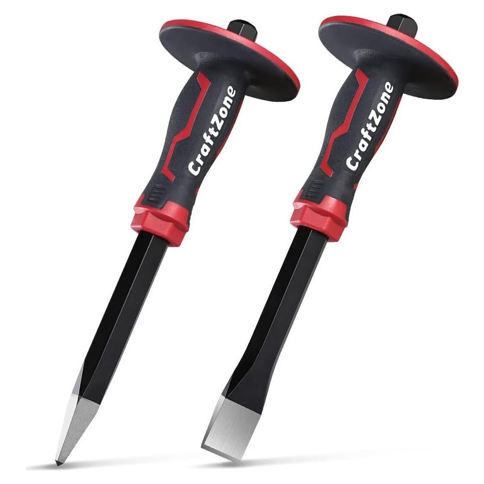 Juego de Cinceles de Masonería Craftzone 2 Piezas 300mm