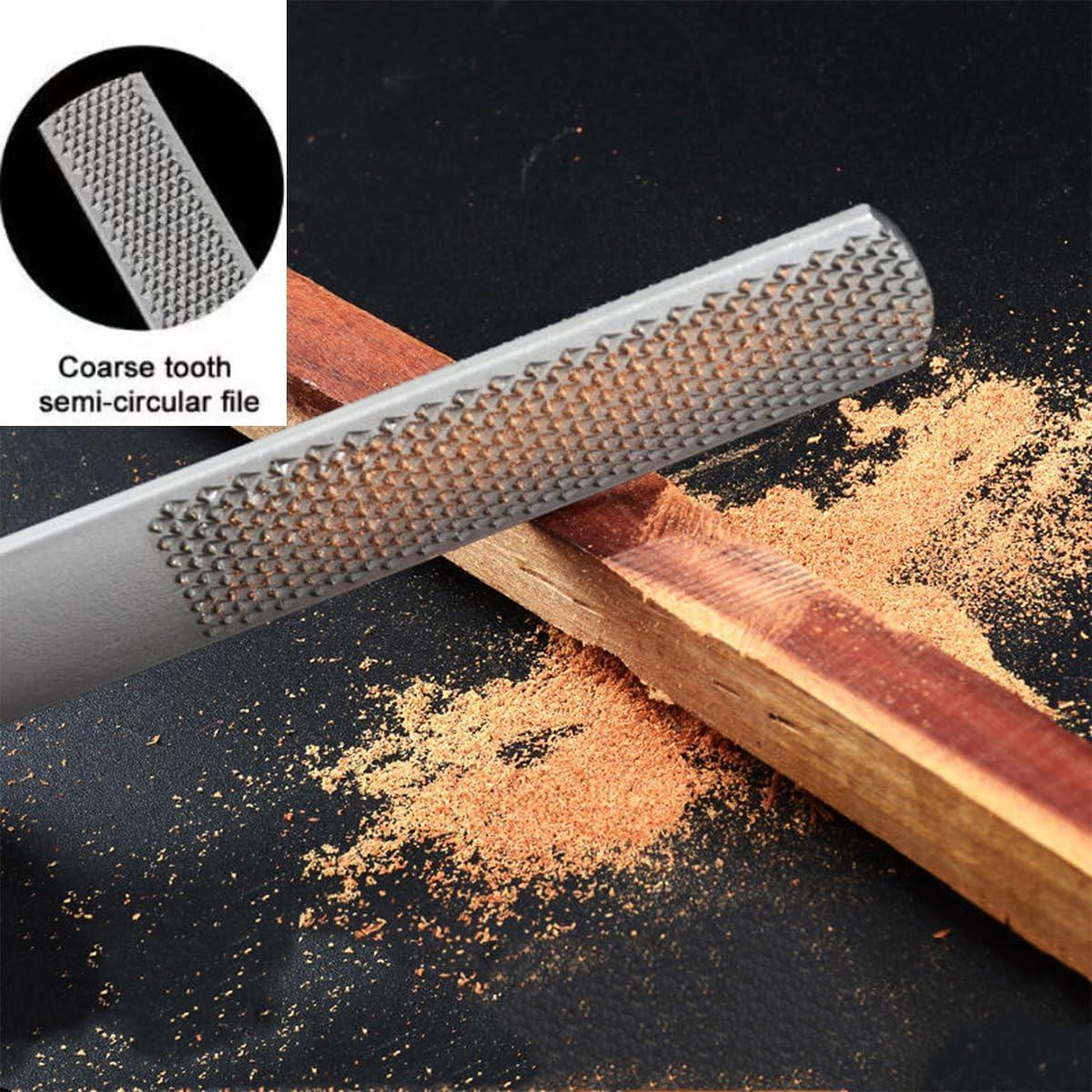 Juego de Archivos de Madera 4 en 1 LAIYOHO - Acero Alto Carbono