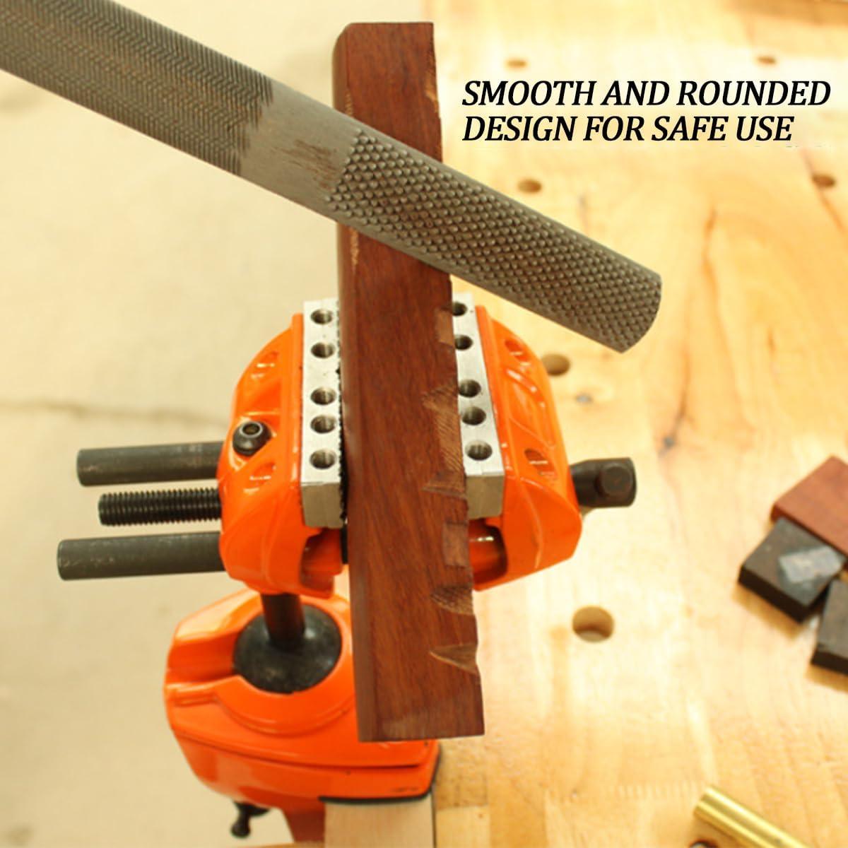 Juego de Archivos de Madera 4 en 1 LAIYOHO - Acero Alto Carbono