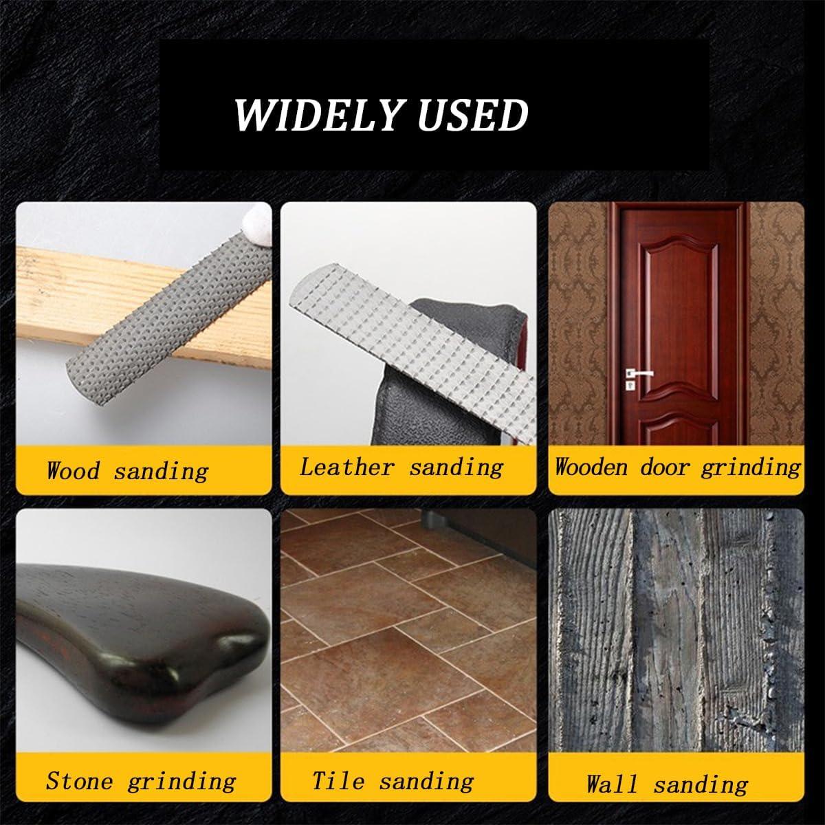 Juego de Archivos de Madera 4 en 1 LAIYOHO - Acero Alto Carbono