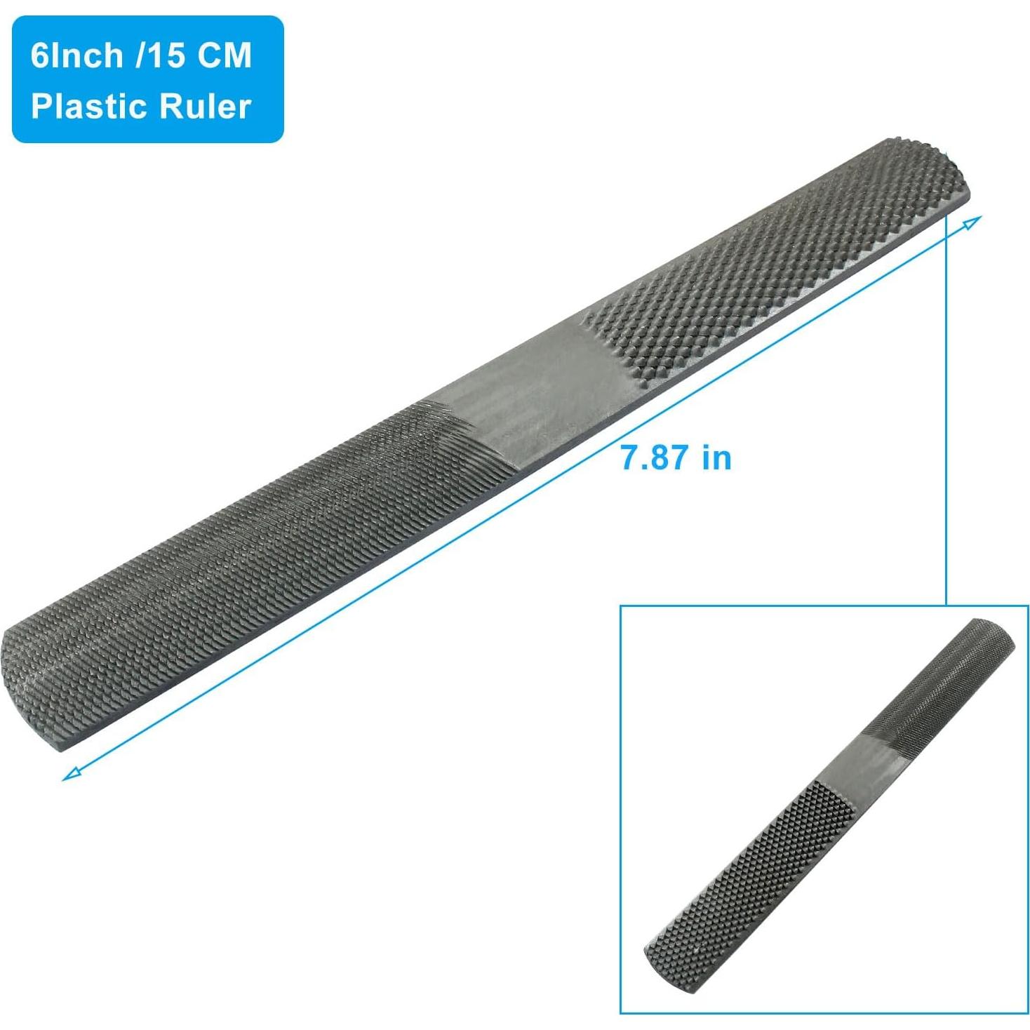 Lima de Madera 4 en 1 Cionyce 20 cm Acero al Carbono