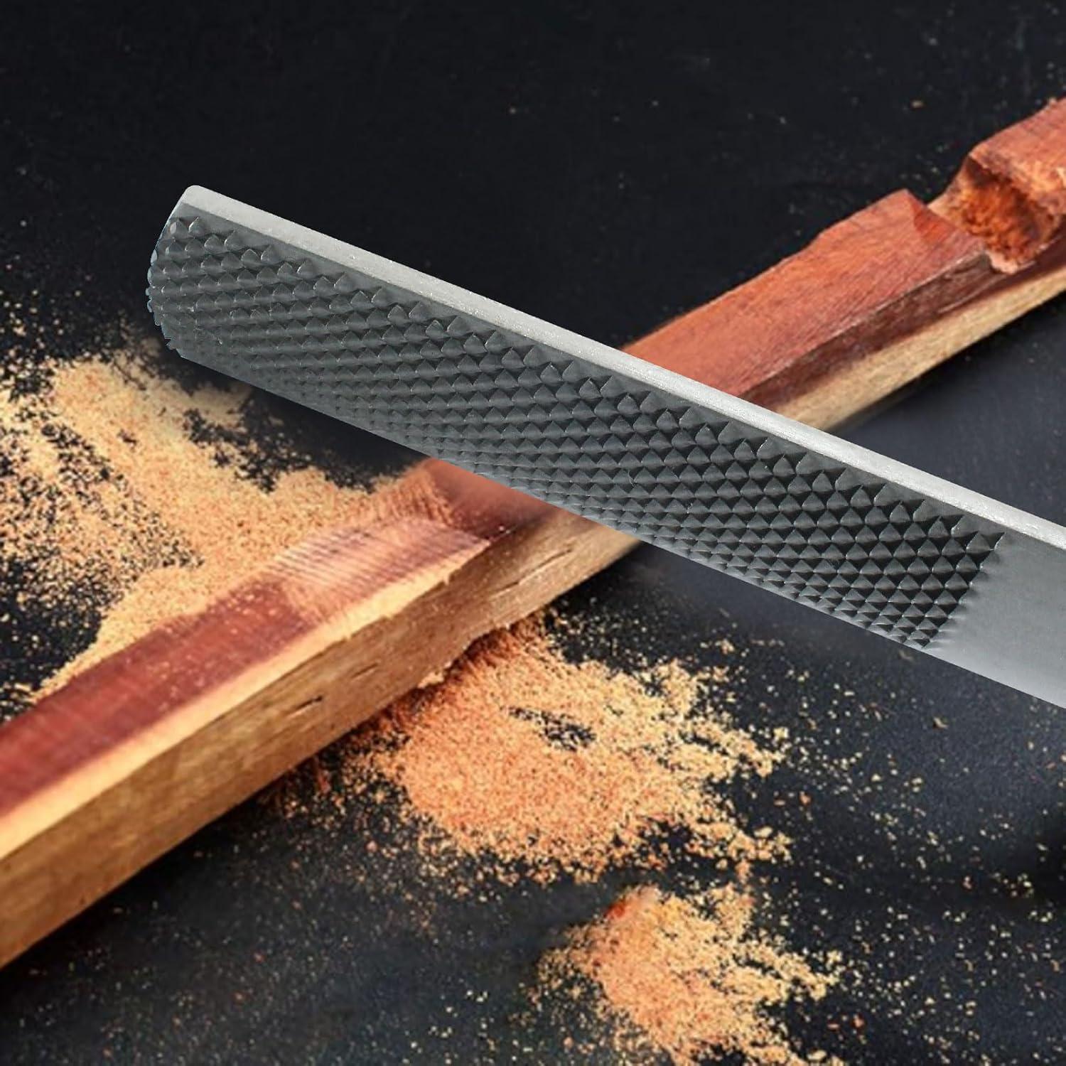 Lima de Madera 4 en 1 Cionyce 20 cm Acero al Carbono